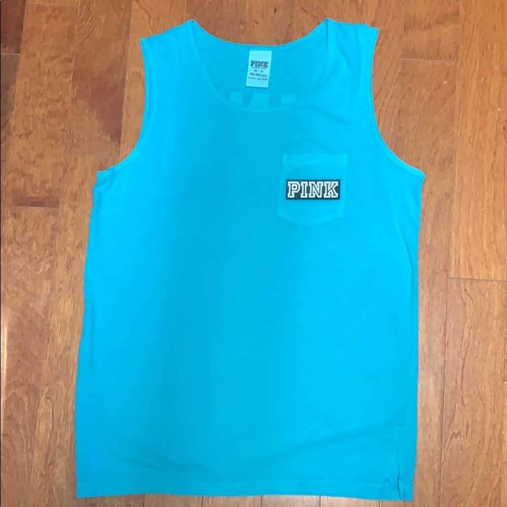 Turquoise tank top